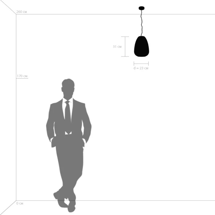 Подвесной светильник Arnia LIGHTSTAR 805012
