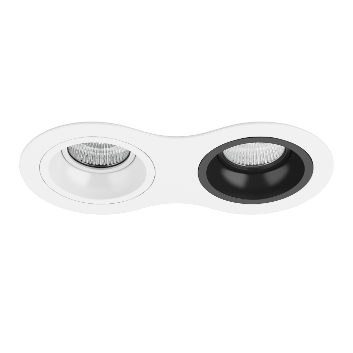 Комплект из светильников и рамки DOMINO Domino Lightstar D6260607