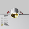 Встраиваемый светильник Maytoni Alfa LED DL043-01-10W2.7K-RD-W