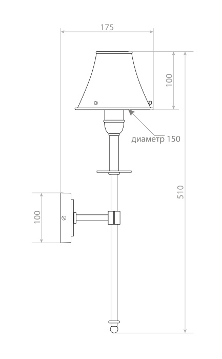 Бра Covali WL-52148/31462