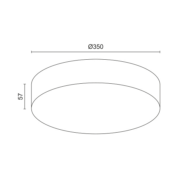 Накладной светильник Ledron DLC73029/30W 3000K