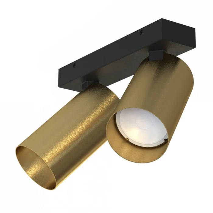 Накладной светильник спот Nowodvorski Mono Black/Brass 7782