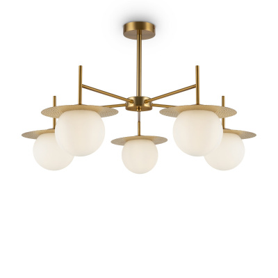 Люстра на штанге Freya Camelia FR5202PL-05BS