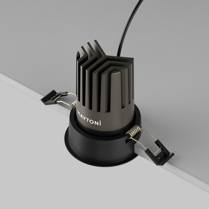 Встраиваемый светильник Maytoni Dip DL117-15W-3K-B