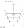 Светильник подвесной iLamp Gramercy 15602-19 ANB+CL