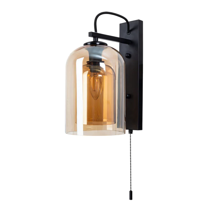 Светильник настенный Arte Lamp PAIO A7015AP-1BK