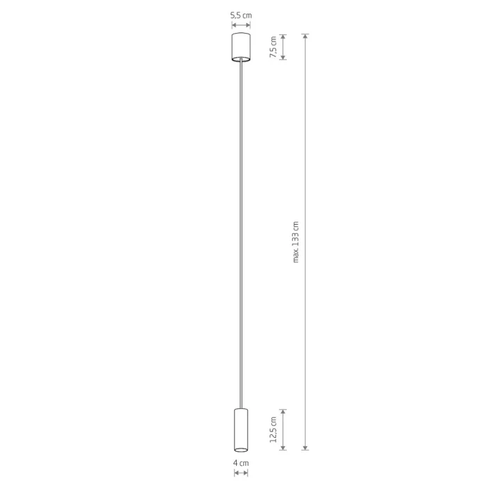 Подвесной светильник Nowodvorski Fourty S Brass/Black 10766