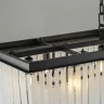 Подвесная люстра Delight Collection 1920s Odeon KR0387P-10C/P black/frost