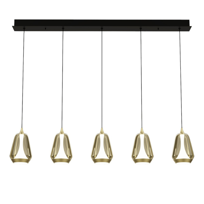 Подвесной светильник Delight Collection MD24001011 MD24001011-5B brass/champagne