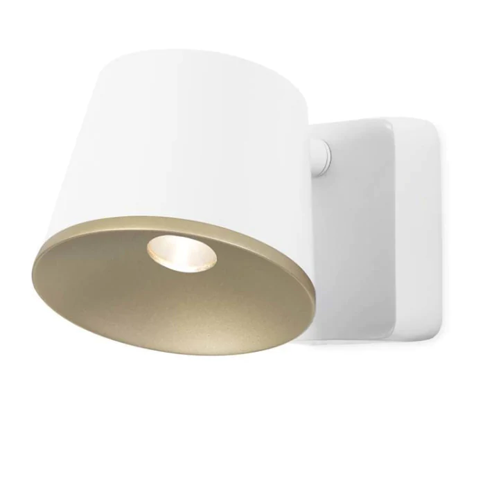 Бра Leds C4 DRONE Single White Gold