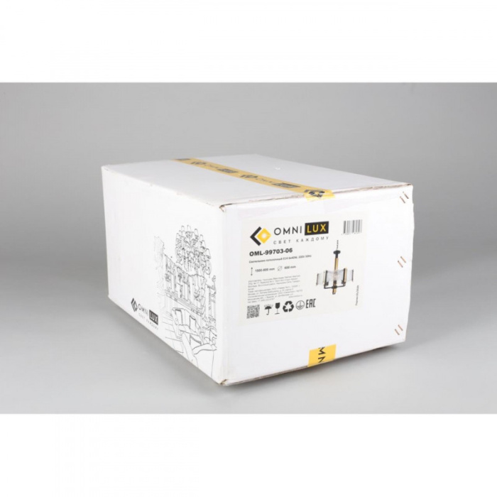 Люстра подвесная Omnilux Onte OML-99703-06