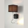 Бра Crystal Lux PACO AP2 CHROME/BLACK