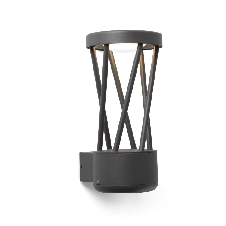 Настенный светильник TWIST LED Dark grey wall lamp