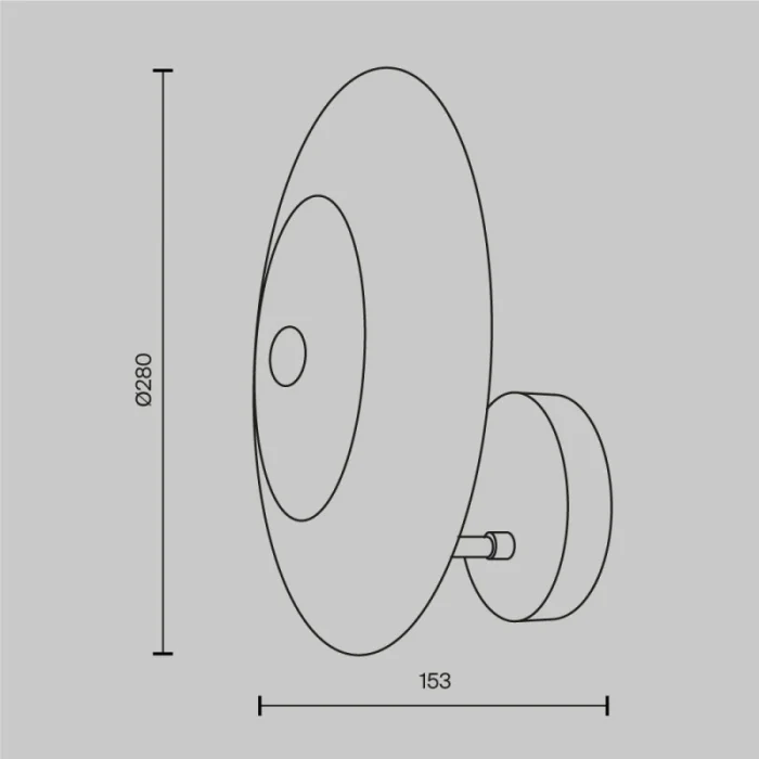 Бра Maytoni Aster MOD007WL-01G
