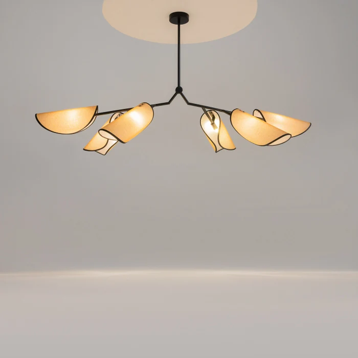 Люстра на штанге Maytoni Organic MOD225PL-06B
