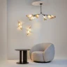 Люстра на штанге Maytoni Organic MOD225PL-06B