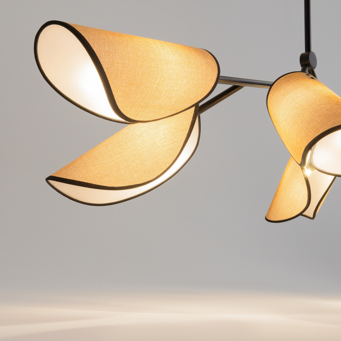 Люстра на штанге Maytoni Organic MOD225PL-06B