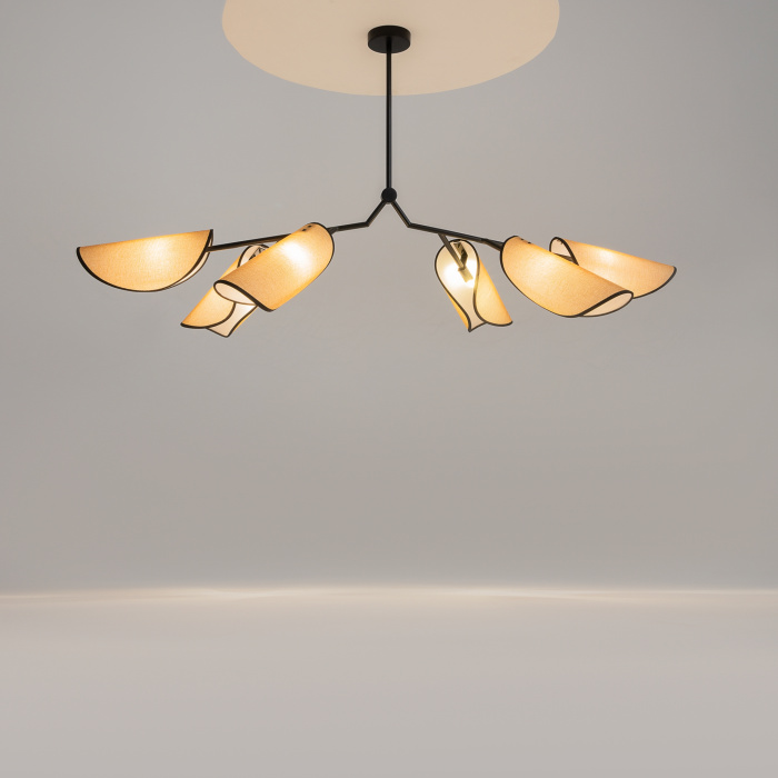 Люстра на штанге Maytoni Organic MOD225PL-06B