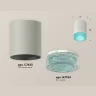 Комплект накладного светильника с композитным хрусталем Ambrella light XS7423004