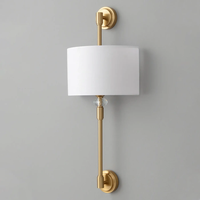 Бра Crystal Lux VINTAGE AP2 BRASS