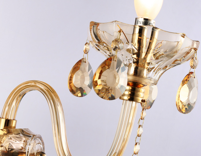 Настенный классический светильник с хрусталем Ambrella light TR4912