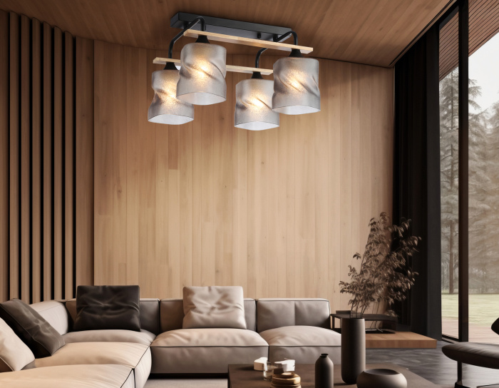 Светильник потолочный со стеклянными плафонами AMBRELLA light TR3033249