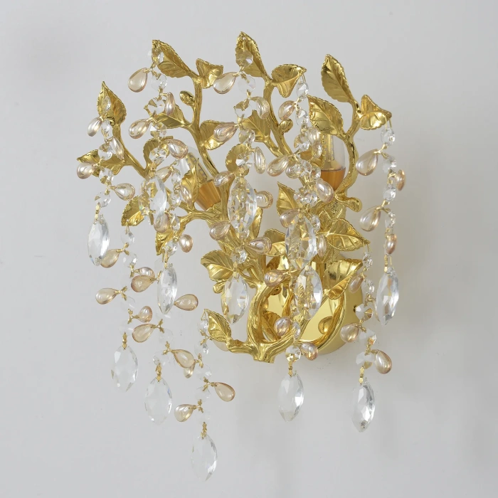 Бра Crystal Lux EDEN AP2 GOLD