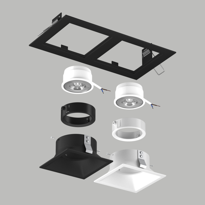 Комплект со светильником Lightstar Domino D5270607WBMOD