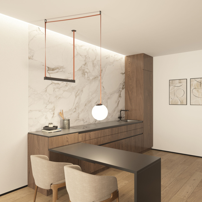 Светильник на шине Denkirs BELTY LINEAR DK5576-BK