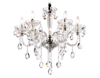 Подвесная классическая люстра с хрусталем Ambrella light TR4900
