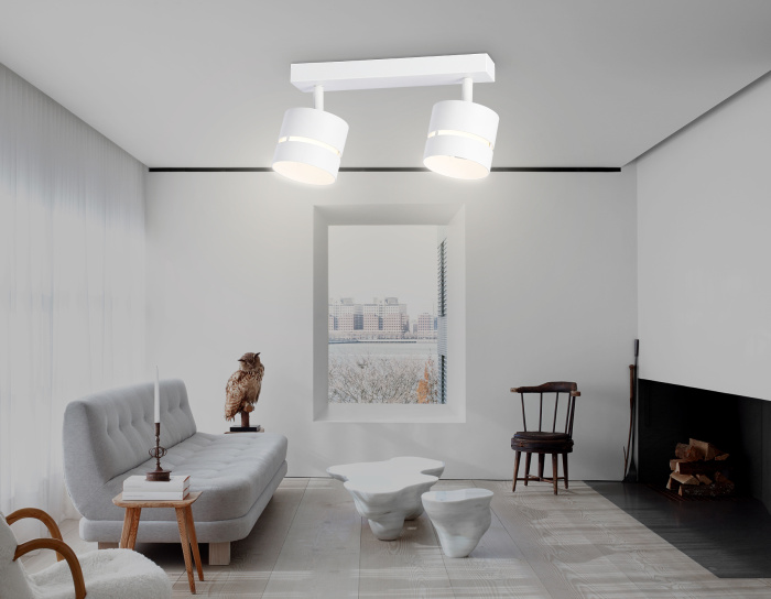 Светильник накладной поворотный со сменной лампой GU10 Ambrella light TN71058