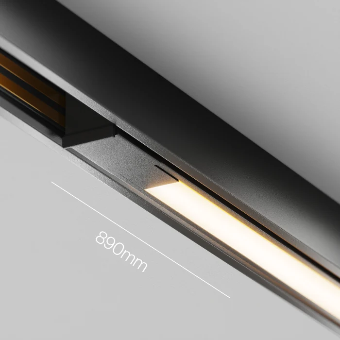Трековый магнитный светильник Maytoni Technical Basis Exility X TR240-2-18W3K-B