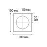 Рамка Italline IT06-6016 black FR1