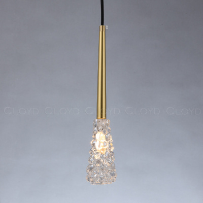 Подвесной светильник Cloyd ALEMAND-B P1 / латунь (арт.11093)