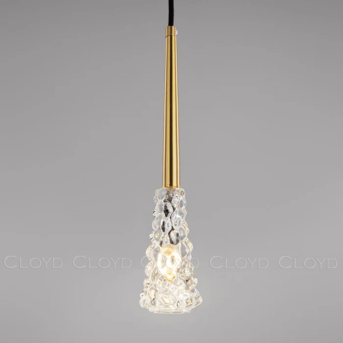 Подвесной светильник Cloyd ALEMAND-B P1 / латунь (арт.11093)