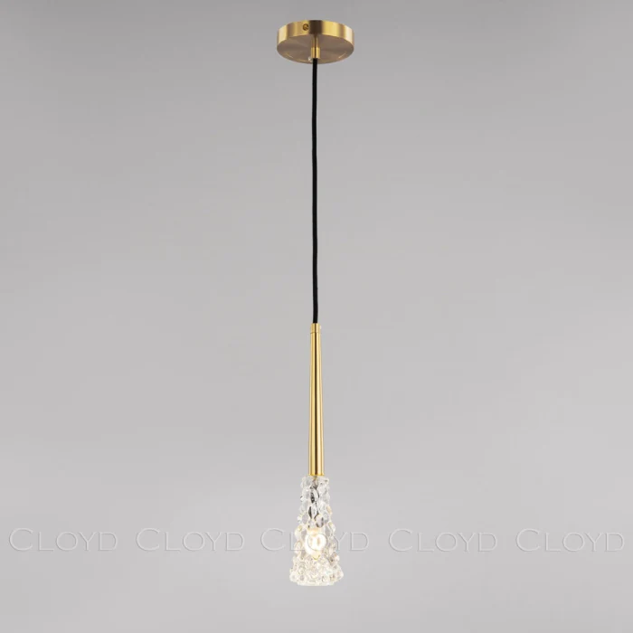 Подвесной светильник Cloyd ALEMAND-B P1 / латунь (арт.11093)