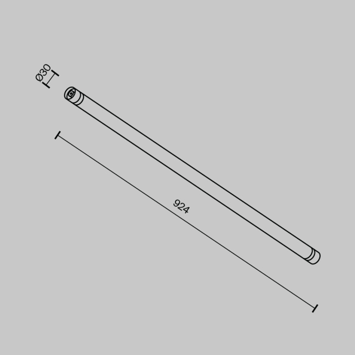 Соединитель для модульной системы Maytoni CA011-L900-B