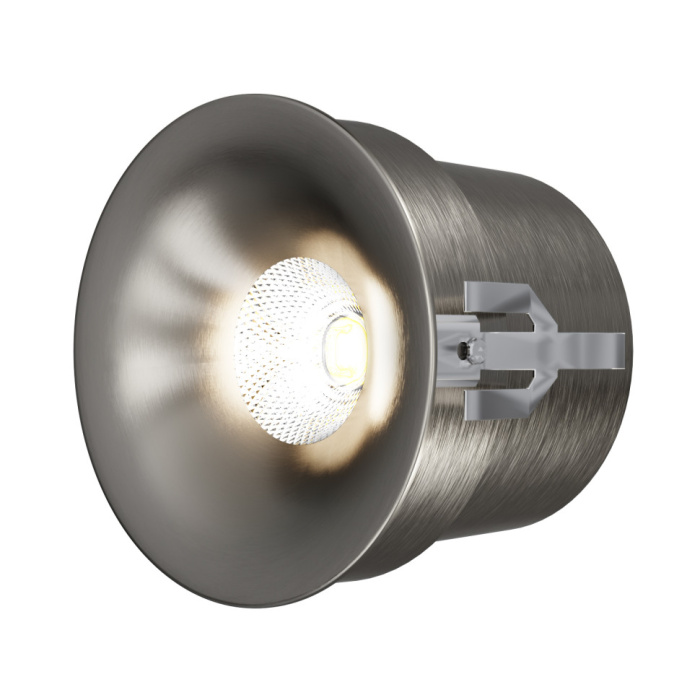 Светильник встраиваемый влагозащищенный Italline IT014-0208 nickel