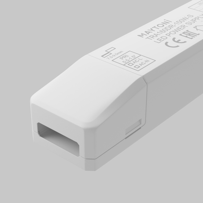Источник напряжения встраиваемый Elasity 48В, 150Вт, белый Maytoni Power Supply Elasity TRA160DR-150W-S
