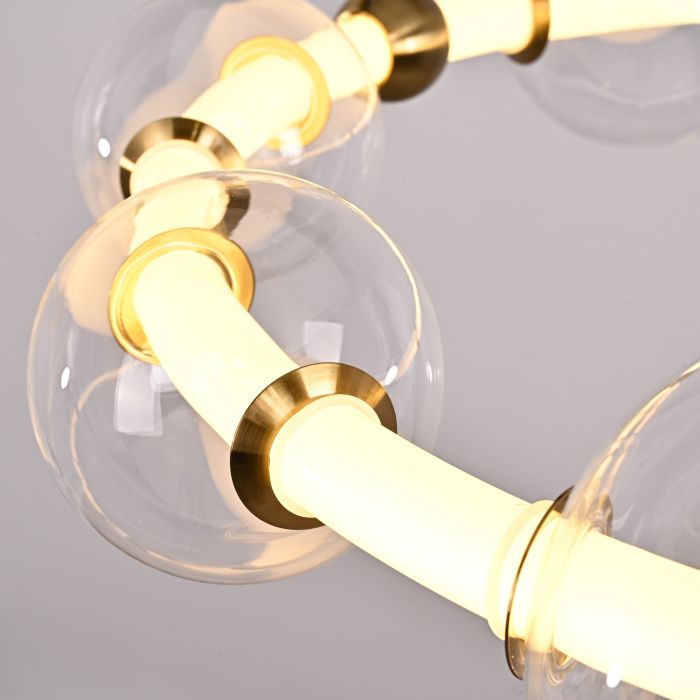 Подвесная люстра SESSA RING D94 ImperiumLoft