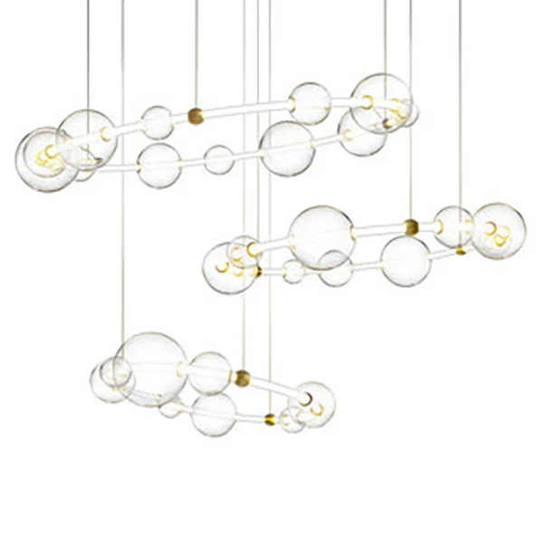 Подвесная люстра SESSA RING D94 ImperiumLoft