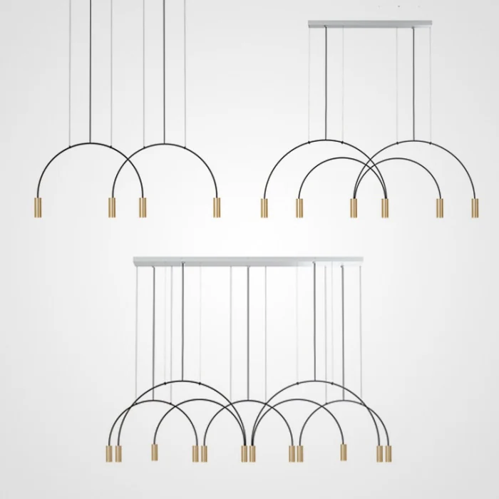 Подвесной светильник ARC 2 Black ImperiumLoft