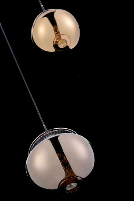 Подвесной светильник Leon Jelly LE7711/2S Gold/Black Chrome