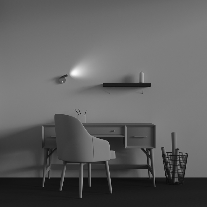 Настенный светильник Maytoni Twist C081WL-L3WBS3K