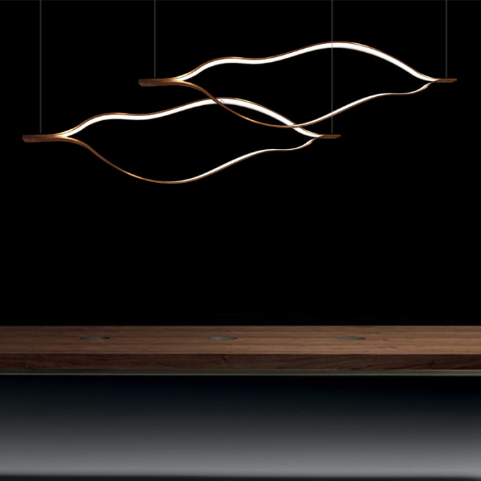 Подвесной светодиодный светильник Tape Light L180 ImperiumLoft