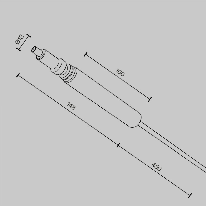 Ввод питания Maytoni CA002PI-BS
