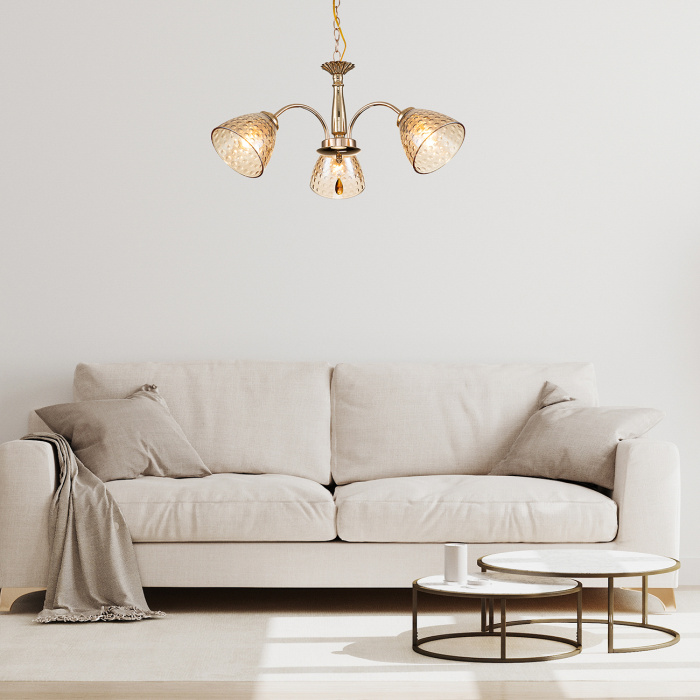 Подвесной светильник FREESIA ESCADA 658/3PL Gold