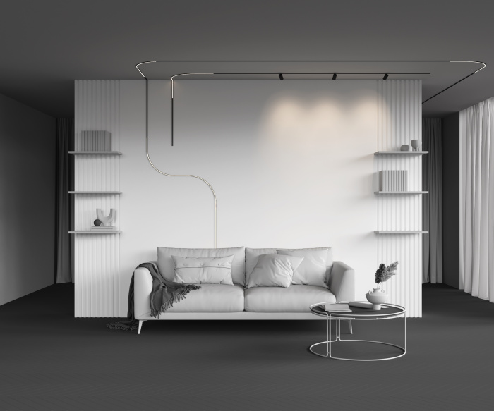 Трековый светильник Maytoni Flex TR186-1-16W4K-B