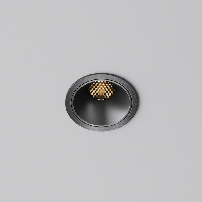 Встраиваемый светильник Maytoni Alfa LED DL043-01-10W2.7K-RD-B