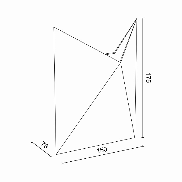 Настенный светильник Ledron A816 White